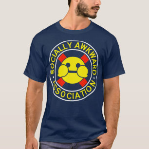 Socially Awkward Association Logo T-Shirt