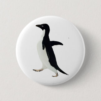 Socially Awkward Penguin 6 Cm Round Badge