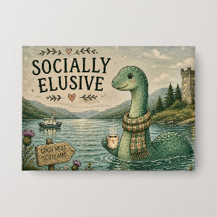 Socially Elusive Nessie Cosy Cryptid Loch Ness