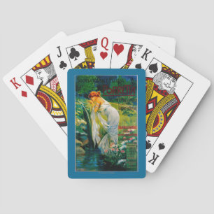 Societa Termale Italiana Vintage PosterEurope Playing Cards