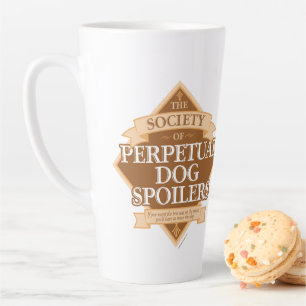 Society of Perpetual Dog Spoilers Latte Mug