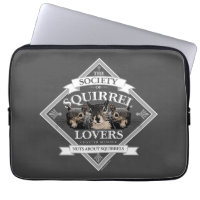 Society of Squirrel Lovers - funny squirrel Laptop