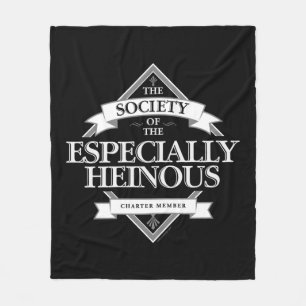 Society of The Especially Heinous Fleece Blanket