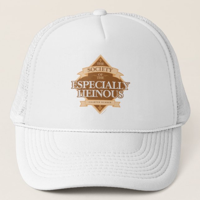 Society of The Especially Heinous Trucker Hat (Front)