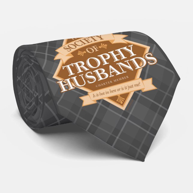Society of Trophy Husbands Tie (Rolled)