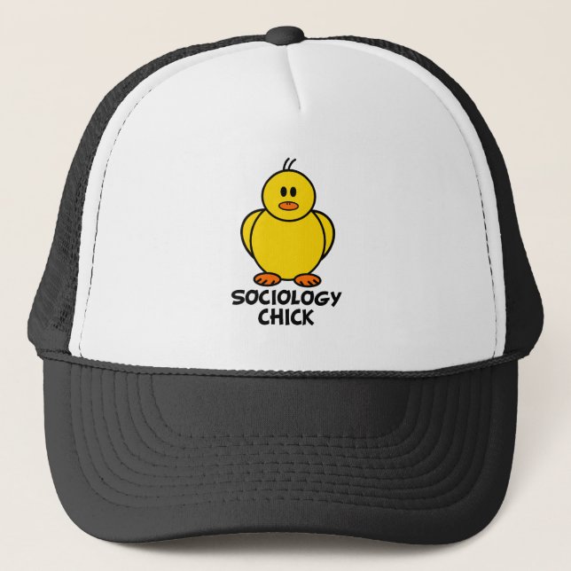 Sociology Chick Trucker Hat (Front)