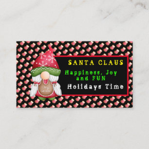 Sock Gnome Customise Colour and Text Business Card