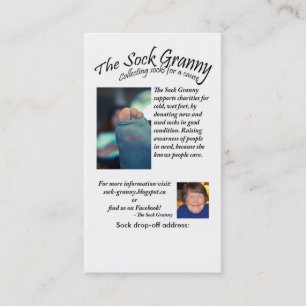 Sock Granny Business Cards