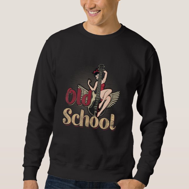 Sock Hop Costume Old School For Greaser Babe And M Sweatshirt (Front)