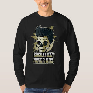 Sock Hop Costume Rockabilly Never Dies For Greaser T-Shirt