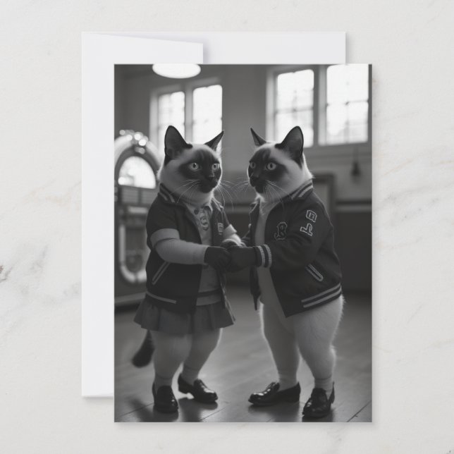 Sock Hop Kitties (Front)