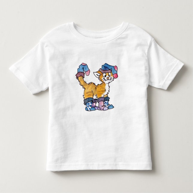 Sock Kitty Kids T-shirt (Front)