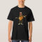 Sock Monkey Acoustic Guitar Dark T-Shirt