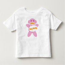 Sock Monkey Baby Shirt Pink Personalise