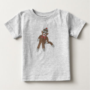 Sock Monkey Baby T-Shirt