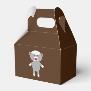 Sock Monkey Favour Box