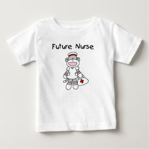 Sock Monkey Future Nurse T-shirts and Gifts