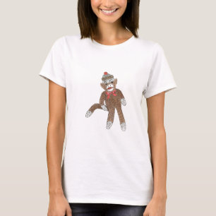 Sock Monkey maternity T-Shirt