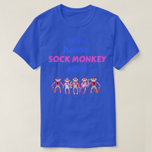 Sock Monkey Mum - Gift for Sock Monkey Fans  T-Shirt (Design Front)