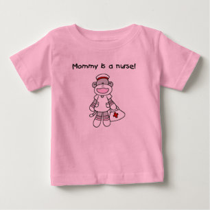 Sock Monkey Mummy Nurse T-shirts and Gifts