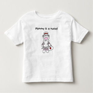 Sock Monkey Mummy Nurse T-shirts and Gifts