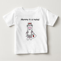 Sock Monkey Mummy Nurse T-shirts and Gifts