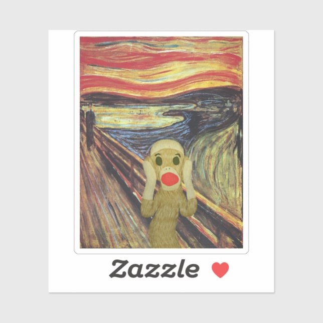 Sock Monkey Scream (Sheet)