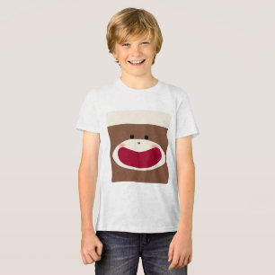 Sock Monkey Smile(Boy) Tri-Blend Shirt
