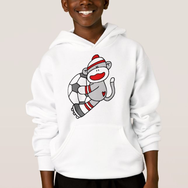 Sock Monkey Soccer Tshirts and Gifts (Front)