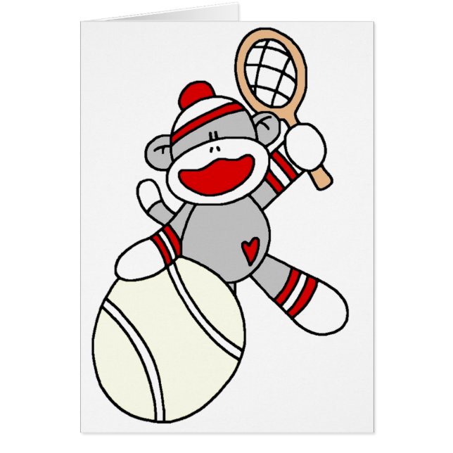 Sock Monkey Tennis (Front)