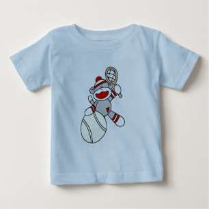 Sock Monkey Tennis Tshirts and Gifts
