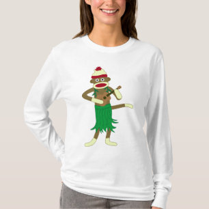 Sock Monkey Ukulele T-Shirt