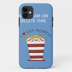 SOCK MONKEY'S Barely There iPhone 5 CASE