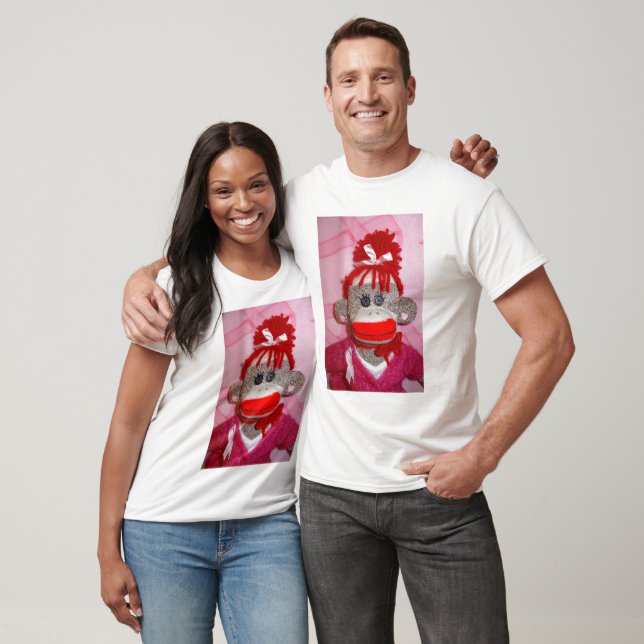 Sock Monkeys for the Cure Ladies Performance Micro T-Shirt (Unisex)