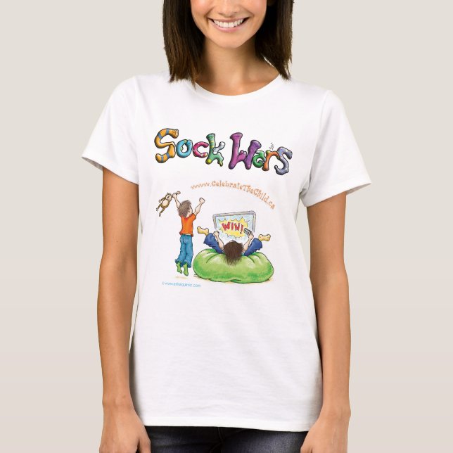 Sock Wars Cheer T-Shirt (Front)