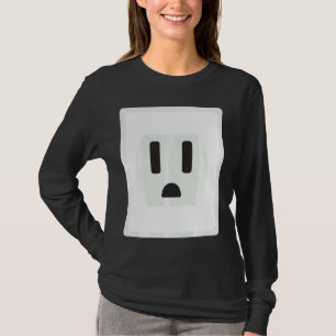 Socket Easy Plug And Socket Couple Halloween Costu T-Shirt