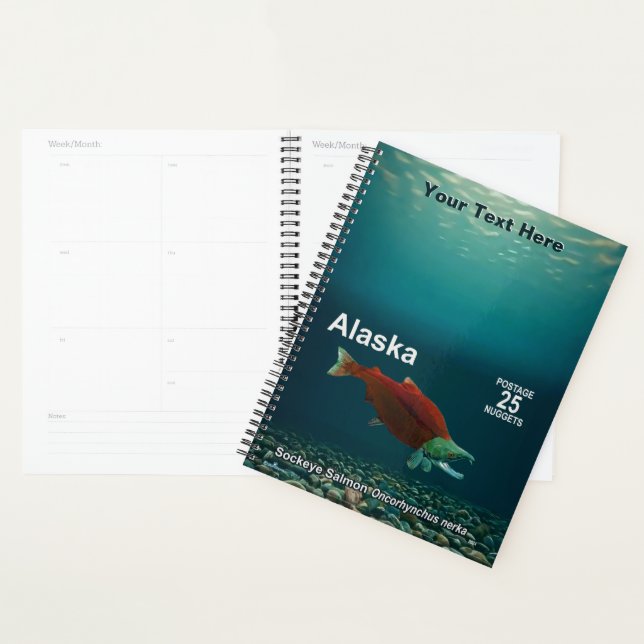 Sockeye Salmon - Alaska Postage Planner (Display)