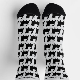 Socks Black Bull Design
