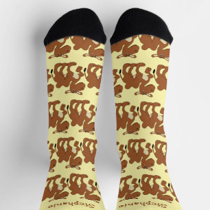 Socks Camel Design