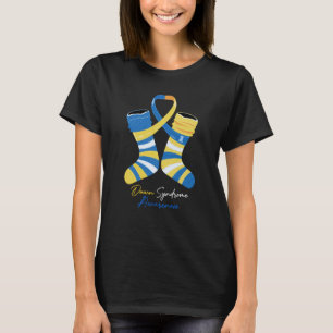 Socks Down Syndrome Awareness 2023 Extra Chromosom T-Shirt