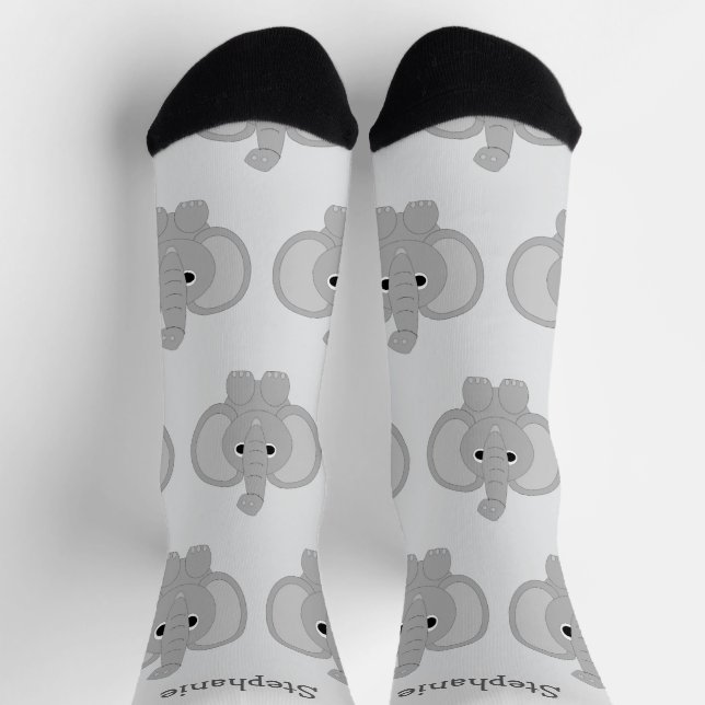 Socks Elephant Design (Top)