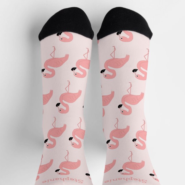 Socks Flamingo Design (Top)