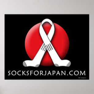 Socks for Japan Poster Art