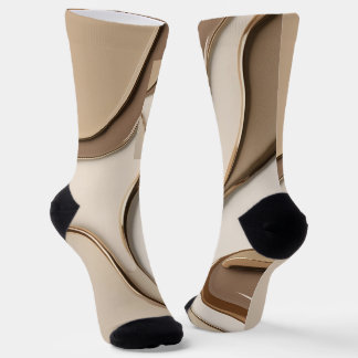 Socks in stylish abstract graphic
