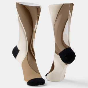 Socks in stylish abstract graphic
