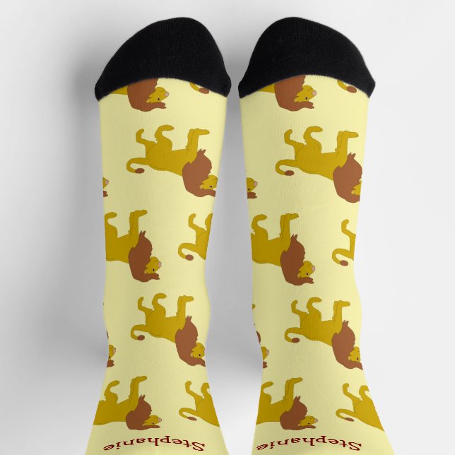 Socks Lion Design (Top)
