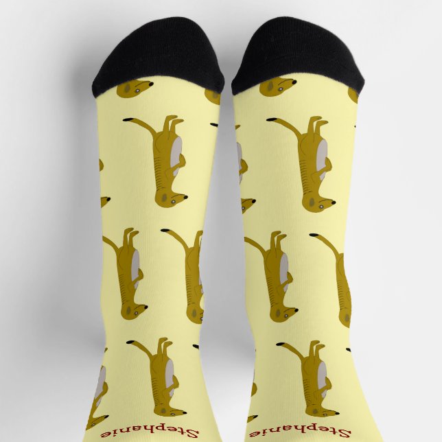 Socks Meerkat Design (Top)
