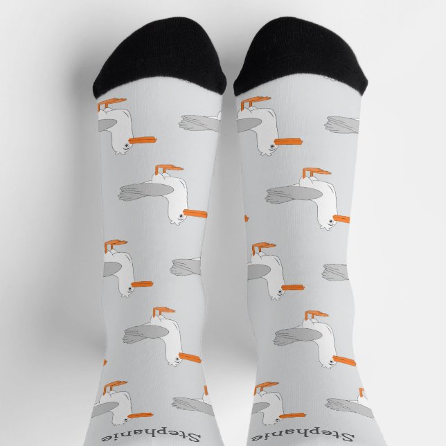 Socks Seagull Design (Top)
