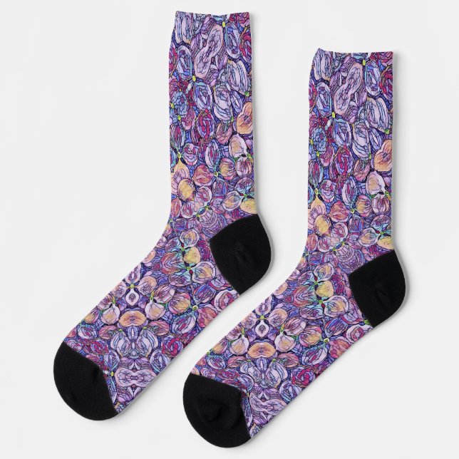 Socks - SG Hydrangeas (Left)