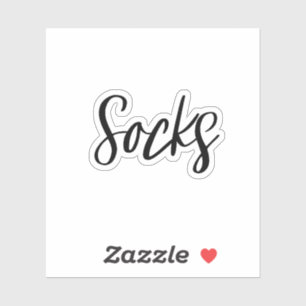Socks Storage Sticker